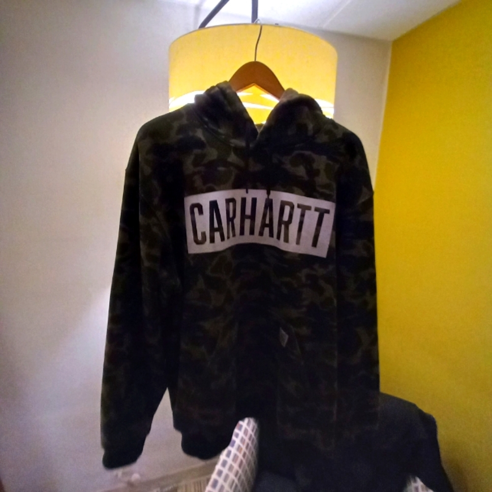 Carharrt camo xl hoodie